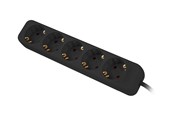 Virtakaapelit (ulkoinen) - Lanberg - power strip - 2500 watt - PS0-05F-0150-BK