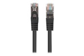 Verkkokaapelit - Lanberg patch cable - 2 m - black RAL 9004 - Musta - PCF6-20CC-0200-BK