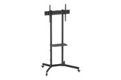 Seinäkiinnitys, AV-kiinnikkeet & AV-kalusteet - Gembird cart - for TV - with caster wheels tilt - Max 45 kg - recommended for 70" - TVS-70T-01