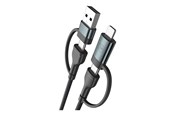 USB kaapelit - 3mk Hyper Cable N-SERIES - USB cable kit - 1.2 m - 5903108680363