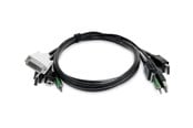 Näyttökaapeli - StarTech.com Startech adapter cable - TAA Compliant - 1.8 m - SKDVI2HDDP06MMKVM06T