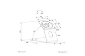 Seinäkiinnitys, AV-kiinnikkeet & AV-kalusteet - Neomounts DS15-629BL1 stand - for tablet - black - Max 3 kg - recommended for - DS15-629BL1