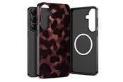 Puhelin - Kannet ja kotelot - Tech-Protect Lamano MagSafe Case for Samsung Galaxy A27 5G - Brown and Black - 5906302392605
