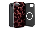 Puhelin - Kannet ja kotelot - Tech-Protect Lamano MagSafe Case for iPhone 16e / 17e - Black & Brown - 5906302392636