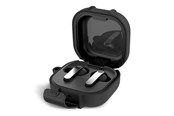 Puhelin - Kannet ja kotelot - Tech-Protect Slim Hook Case for Samsung Galaxy Buds 4 / 4 Pro - Black - 5906302392940