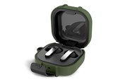 Puhelin - Kannet ja kotelot - Tech-Protect Slim Hook Case for Samsung Galaxy Buds 4 / 4 Pro - Green - 5906302392957