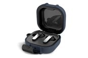 Puhelin - Kannet ja kotelot - Tech-Protect Slim Hook Case for Samsung Galaxy Buds 4 / 4 Pro - Navy Blue - 5906302392964