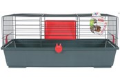 Kanit & Jyrsijät - Zolux Classic 80 grey/red - cage for rodents - 3336022054347