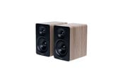 HiFi - kaiuttimet - Edifier M60 - Bluetooth Desktop Speakers - 66W RMS - Classic Oak - M60-WD