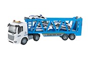 Leluautot - Masen Transporter m/gummihjul 3 politibiler lys&musik - 22103