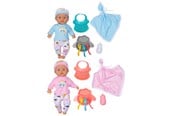 Nuket & tarvikkeet - Micki Baby dukker Max & Mia 33 cm m/16 dele - 18333