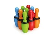 Ulkoleikit - Adriatic Bowlingsæt m/9 kegler (H:25 cm) & 2 kugler - 13956