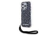 Puhelin - Kannet ja kotelot - Karl Lagerfeld Zebra With Cord iPhone 15 Pro Max Case - Purple - 3666339287436