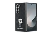 Puhelin - Kannet ja kotelot - Karl Lagerfeld Saffiano Ikonik Pin Case for Samsung Galaxy Z Fold 6 - Black - 3666339322588