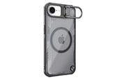 Puhelin - Kannet ja kotelot - Nillkin Iceblade Prop Magnetic Case with Stand for iPhone 16e / 17e - Black - 6902048296381