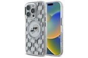 Puhelin - Kannet ja kotelot - Karl Lagerfeld IML Monogram Karl & Choupette Head MagSafe iPhone 16 Pro Case - Clear - 3666339318505