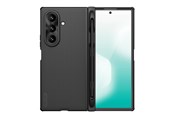 Puhelin - Kannet ja kotelot - Nillkin Super Frosted Shield Fold Magnetic Case for Samsung Galaxy Z Fold 7 MagSafe Compatible with S Pen Slot - Black - 6902048298743