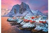Palapelit - Clementoni Puslespil HQC Hamnøy Village 500 brikker Lattia - 35144