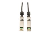 Verkkokaapelit - Tripp Lite Eaton Series SFP+ 10GBASE-CU Passive Twinax Copper Cable SFP-H10GB-CU50CM Compatible Black 20-in. (50.8 cm) - Musta - N280-20N-BK