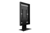 Seinäkiinnitys, AV-kiinnikkeet & AV-kalusteet - Multibrackets M Pro Series stand - kiosk style - for LCD display / touchscreen - enclosure - black - Max 100 kg - recommended for 86" - 7340234812370