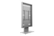 Seinäkiinnitys, AV-kiinnikkeet & AV-kalusteet - Multibrackets M Pro Series stand - kiosk style - for LCD display / touchscreen - enclosure - white - Max 100 kg - recommended for 86" - 7340234812387