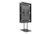 Seinäkiinnitys, AV-kiinnikkeet & AV-kalusteet - Multibrackets M Pro Series mounting kit - for digital signage display - dual pole - black - Max 50 kg - recommended for 65" - 7340234812974