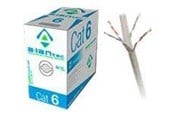 Verkkokaapelit - A-LAN Technologie ALANTEC bulk cable - 305 m - light grey - Harmaa - KIU6LINKA305