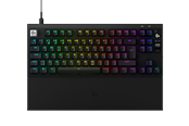 Näppäimistöt - Logitech G PRO X 2 Rapid - Pelinäppäimistö - ilman numpadia - Pohjoismainen - Musta - 920-014081