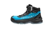 Suojavarusteet & Työvaatteet - AIRTOX TX66 turvajalkine,TransAm, Whitelayer naulaanastumissuoja, PRO smart lacing, TPU-pohja, Musta/sininen - Koko 43 - TX66_43