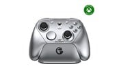 Pelit - lisävarusteet - GameSir G7 Pro Multiplatform Gamepad - Metallic Silver (TMR Sticks Hall-Effect Triggers) - Xbox Licensed - Wireless Controller - Microsoft Xbox One X - GSG7XS001