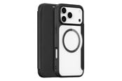 Puhelin - Kannet ja kotelot - Dux Ducis Skin X Pro Case for iPhone 17 Pro Max with Wallet MagSafe Compatible - Black - 6971824153750