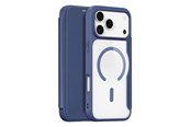 Puhelin - Kannet ja kotelot - Dux Ducis Skin X Pro Case for iPhone 17 Pro Max with Wallet MagSafe Compatible - Blue - 6971824153767