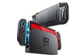 Puhelin - Kannet ja kotelot - SUPCASE Crystal Case for Nintendo Switch 2 - Clear and Black - 843439157392