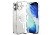 Puhelin - Kannet ja kotelot - Ringke Fusion Magnetic MagSafe Case for iPhone 17 - Transparent - 8800328811492