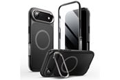 Puhelin - Kannet ja kotelot - SUPCASE IBLSN Ares Flip Mag MagSafe Case for iPhone 17 Air - Black - 843439159280