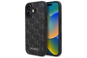 Puhelin - Kannet ja kotelot - Karl Lagerfeld Hot Stamp Magsafe iPhone 16 Plus Case - Black - 3666339318536