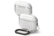 Puhelin - Kannet ja kotelot - Ringke Air Case for AirPods Pro 3 - Clear and Glitter - 8800293859352