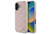 Puhelin - Kannet ja kotelot - Karl Lagerfeld Hot Stamp Magsafe iPhone 16 Case - Pink - 3666339318604