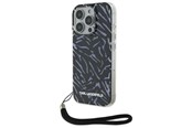 Puhelin - Kannet ja kotelot - Karl Lagerfeld Zebra With Cord iPhone 16 Pro Case - Purple - 3666339320348