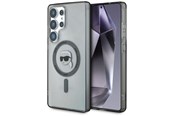 Puhelin - Kannet ja kotelot - Karl Lagerfeld Button Karl Head Printed Logo MagSafe Samsung Galaxy S25 Ultra black - 3666339450045