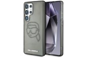 Puhelin - Kannet ja kotelot - Karl Lagerfeld Rhinestones Karl Head Logo Samsung Galaxy S25 Ultra black - 3666339450106