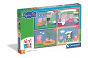 Palapelit - Clementoni Puslespil 4-i-1 Peppa Pig Lattia - 21751