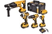 Työkalut - Dewalt DCK440P2T-QW 8-piece power tool set - DCK440P2T-QW