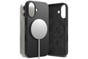 Puhelin - Kannet ja kotelot - Ringke Silicone Magnetic MagSafe Case for iPhone 17 - Black - 8800328811799
