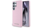 Puhelin - Kannet ja kotelot - Karl Lagerfeld Saffiano Full Wrapped Elongated Metal Logo MagSafe Case for Samsung Galaxy S25 Ultra - Pink - 3666339450281