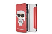 Puhelin - Kannet ja kotelot - Karl Lagerfeld Karl Space Cosmonaut iPhone X/XS Case - Red - 3700740440230