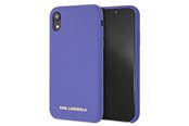 Puhelin - Kannet ja kotelot - Karl Lagerfeld Silicone iPhone Xr Case - Purple - 3700740435557