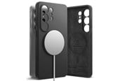 Puhelin - Kannet ja kotelot - Ringke Silicone MagSafe Case for Samsung Galaxy S26 Ultra - Black - 8800328814691