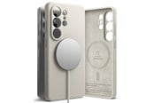 Puhelin - Kannet ja kotelot - Ringke Silicone MagSafe Case for Samsung Galaxy S26 Ultra - Beige - 8800328814752