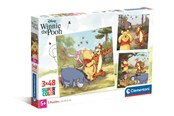 Palapelit - Clementoni Puzzle Square - Disney Winnie the Pooh 3x48 pieces Lattia - 25063